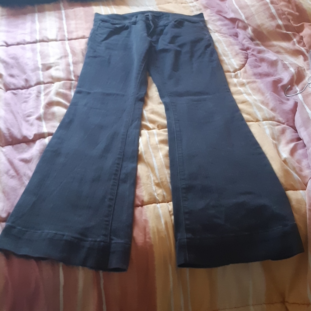 J Brand Lovestory Low Rise Bellbottom Jean